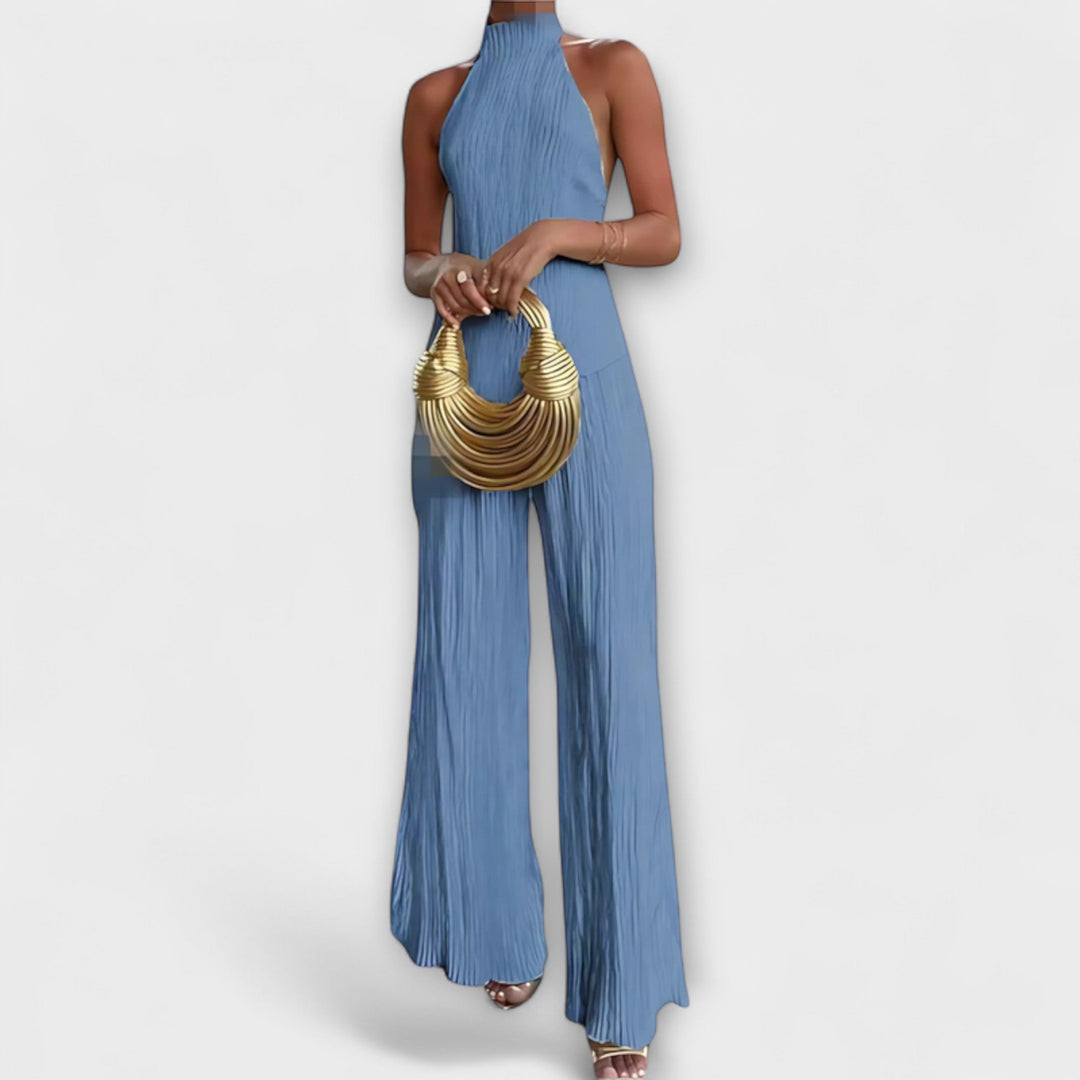 Pilarica - Elegantiškas plisuotas asimetrinis komplektas