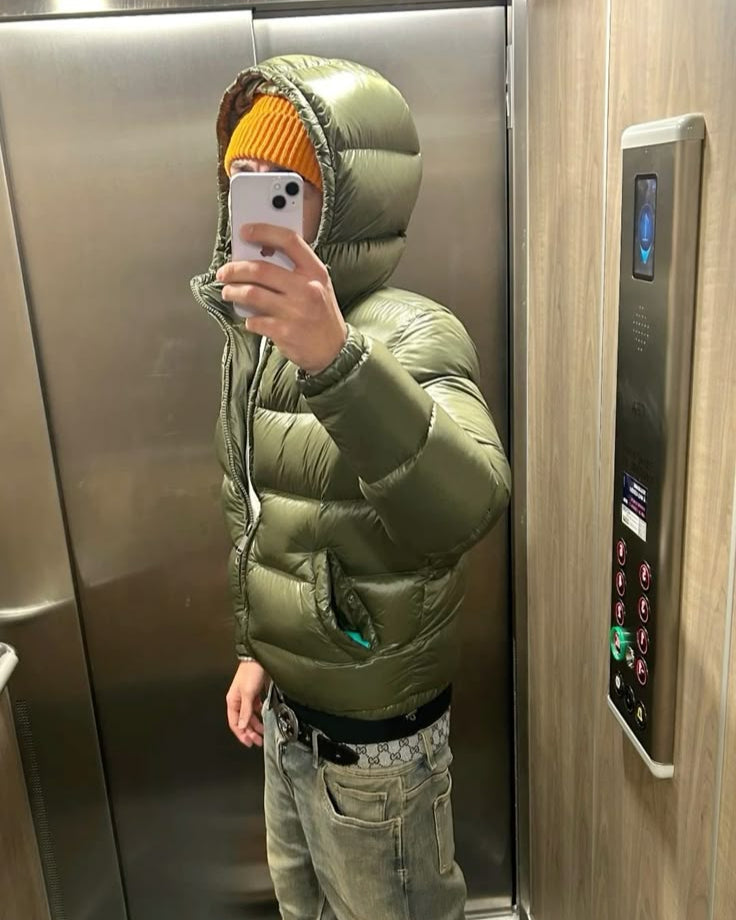 Unisex pūkinė striukė