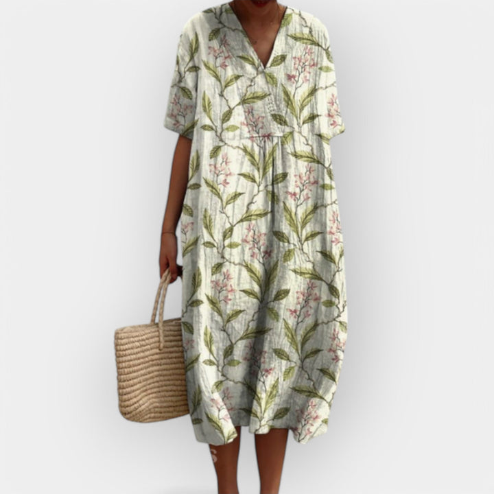 Vasaros Gėlių Suknelė