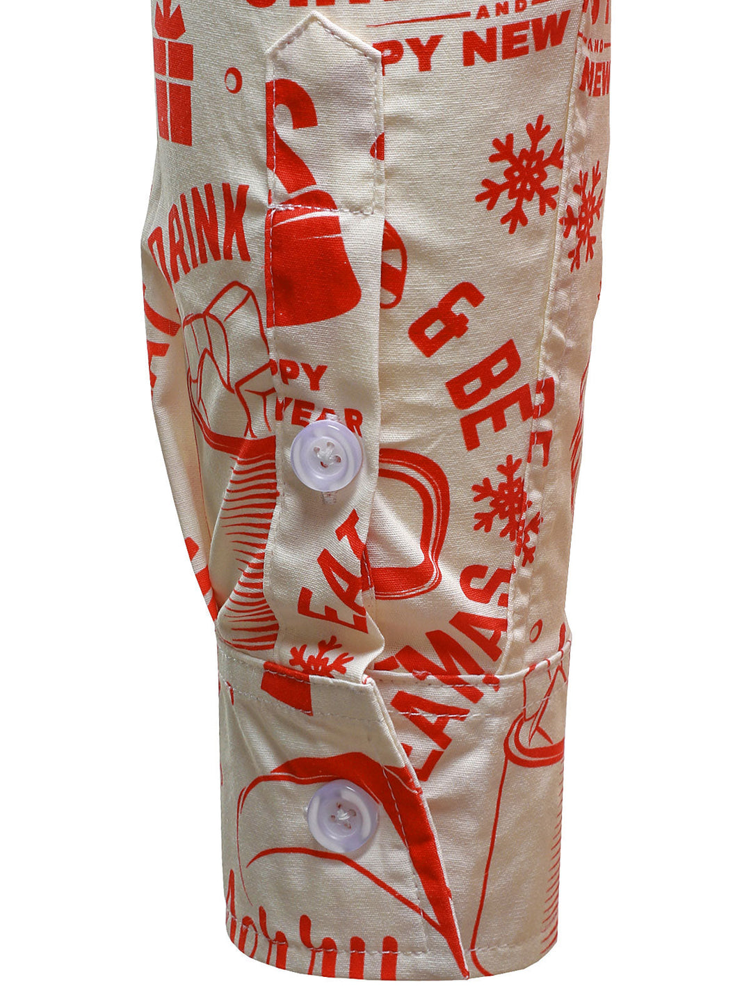 Vyriškas smėlio spalvos kalėdinis megztinis su vintažiniu dizainu ilgomis rankovėmis