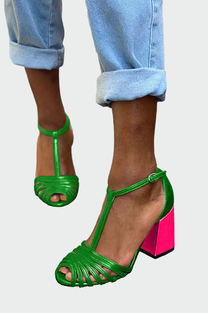 Elegantiški T formos dirželiai