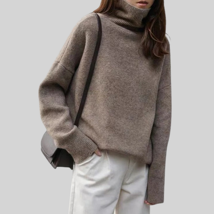 MIRA I Aukšto kaklo megztinis