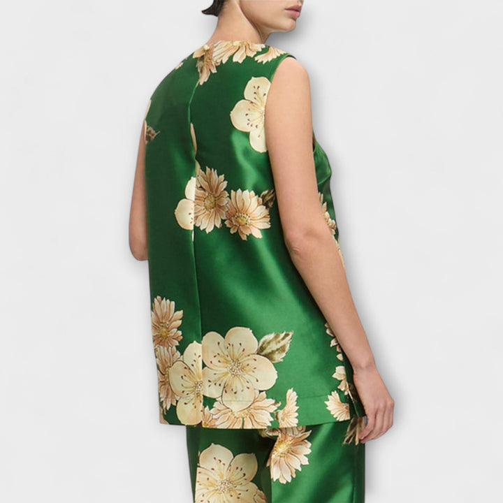 Clea - Šalavijų be rankovių kelnių komplektas