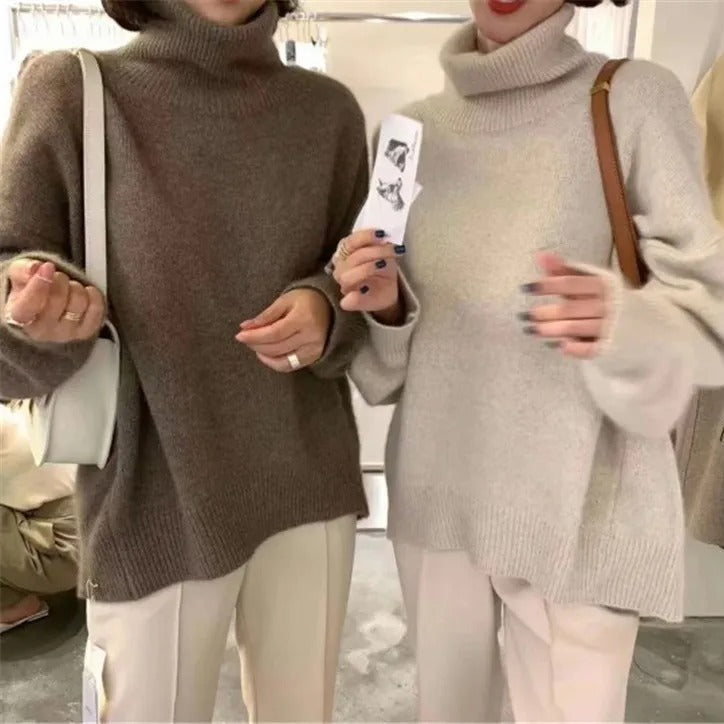 MIRA I Aukšto kaklo megztinis