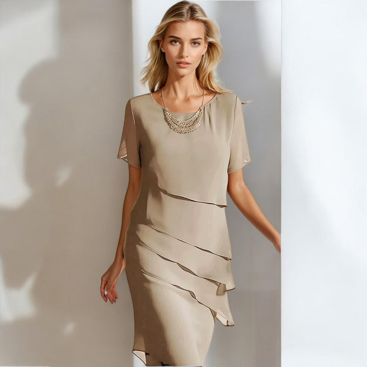 Stilinga Šifono Suknelė