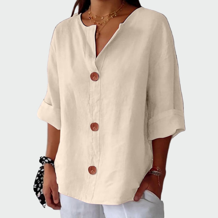 Classic Textured Blouse