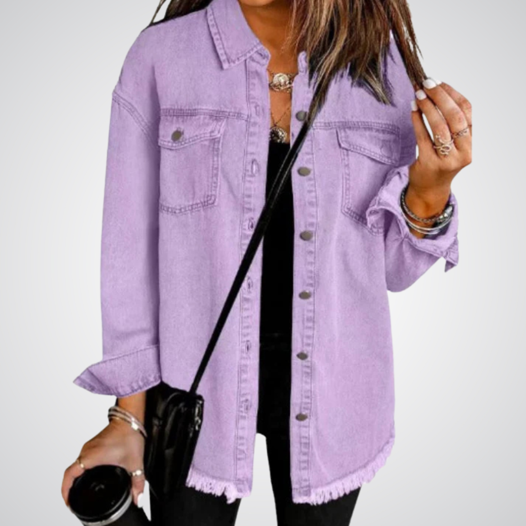 Mathilde™ – Klassisk denimjakke til hverdag