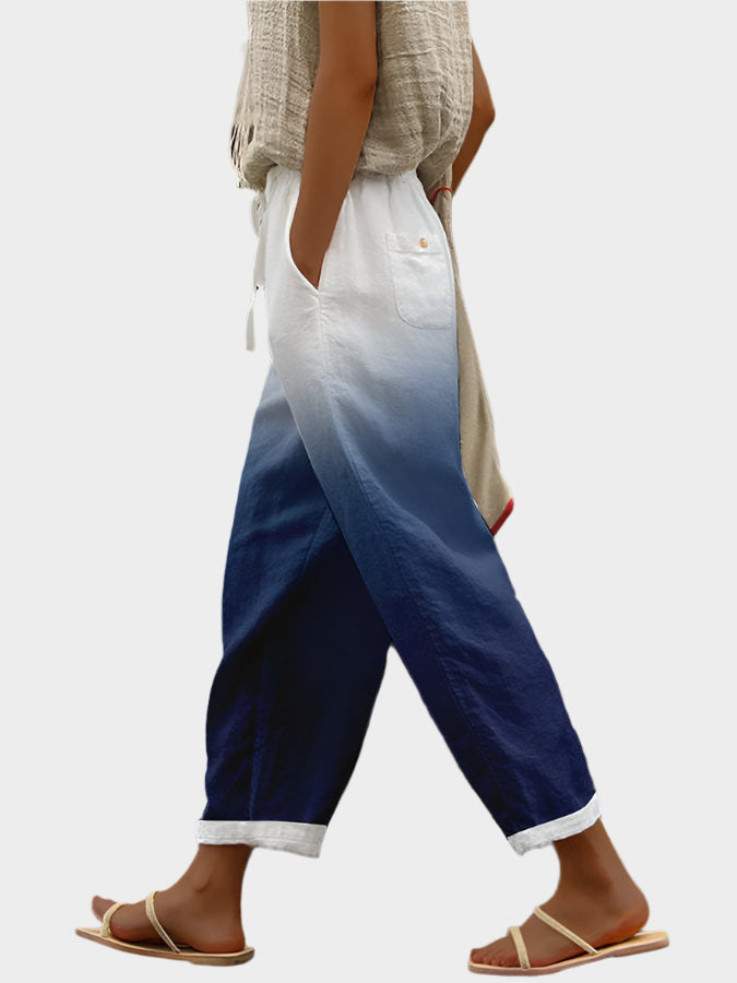 Raštuotos Laisvos Kelnės