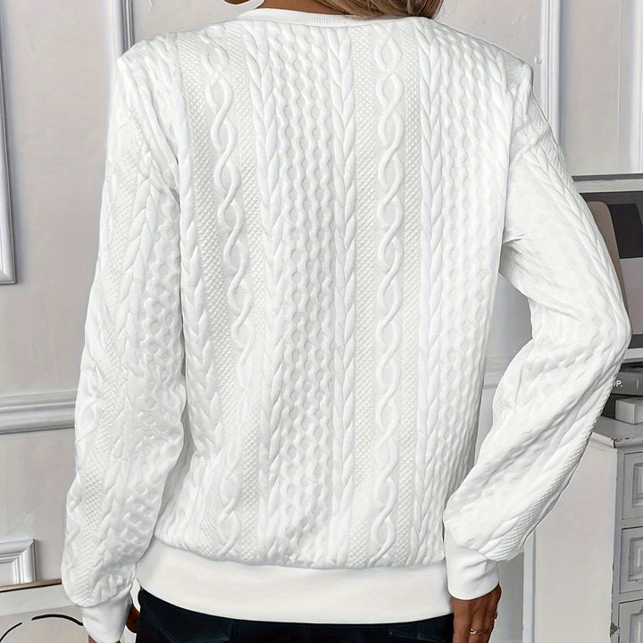 LUCIA I Megztinis su užtrauktuku