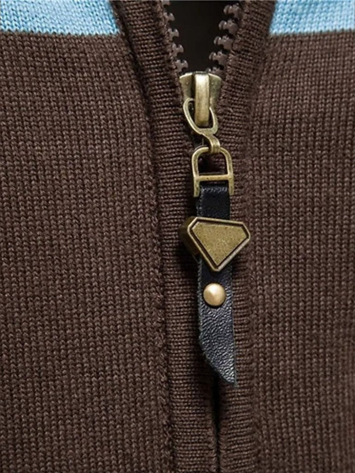 Anders™ | Cardigan de punto con cierre de cremallera