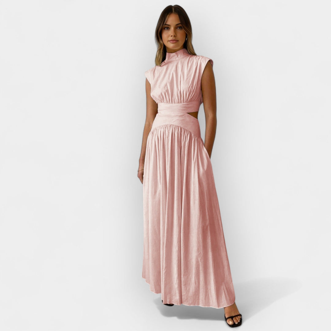 Stilinga Suknelė su Iškirptėmis