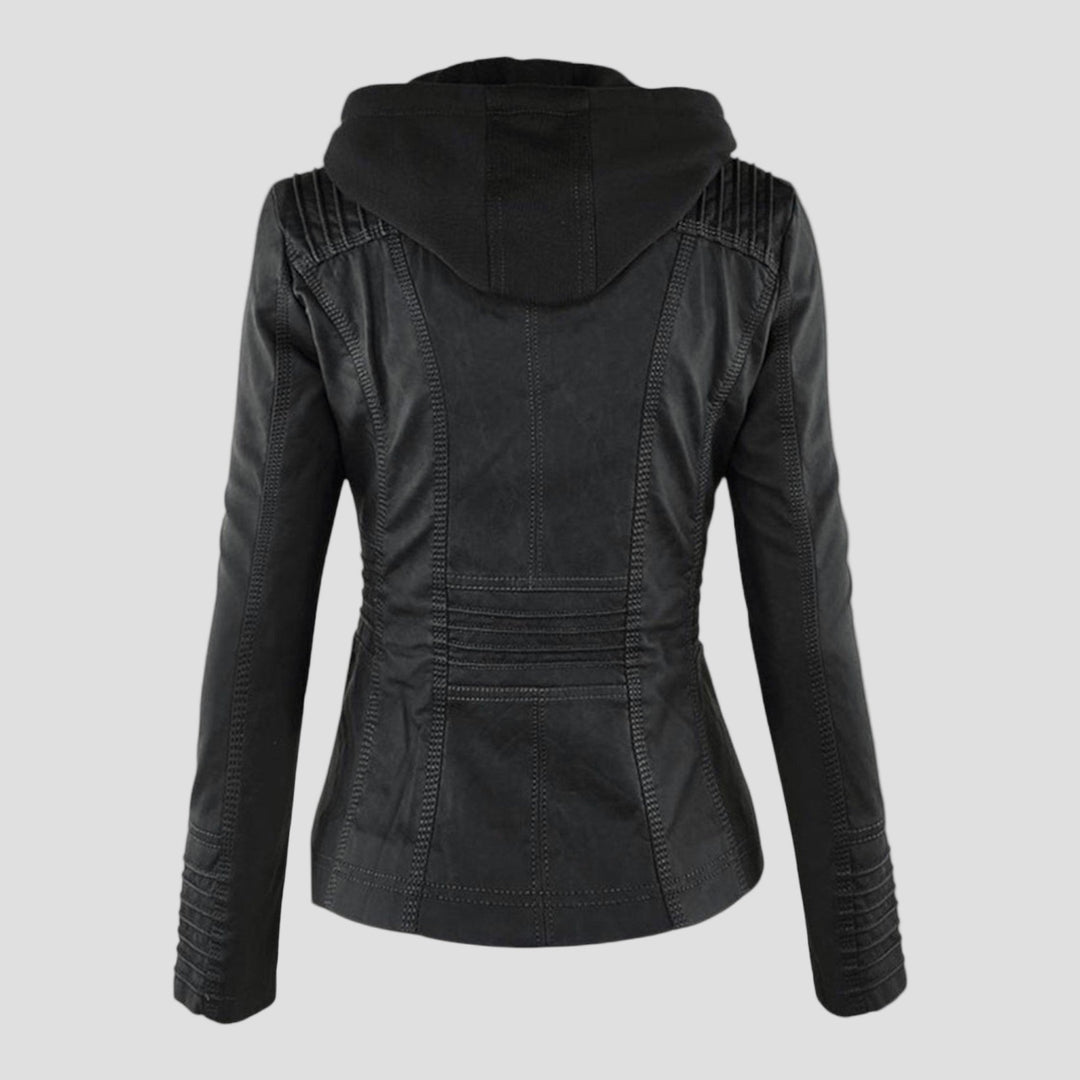 Justė- Moderni odinė striukė