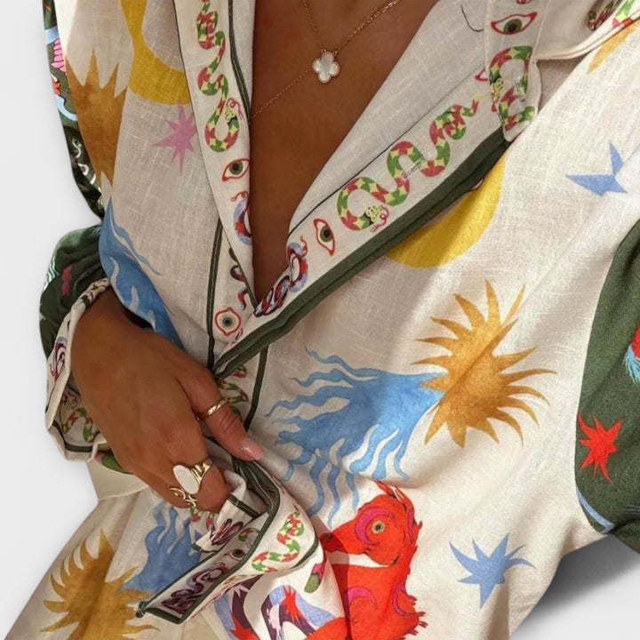 Stella - Elegantiškas dviejų dalių moterų komplektas