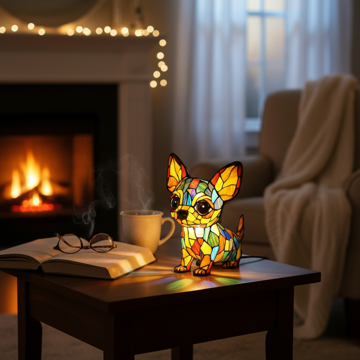 Gražus Chihuahua raktų pakabukas