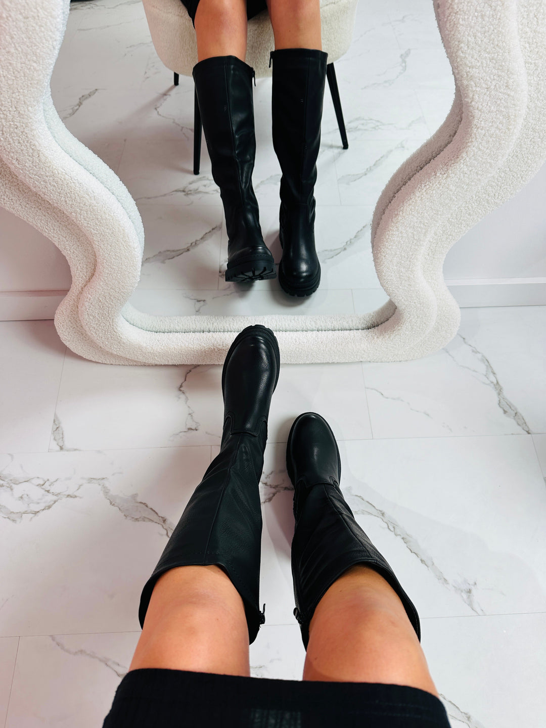 Anetta - Black Aukštakulniai bateliai