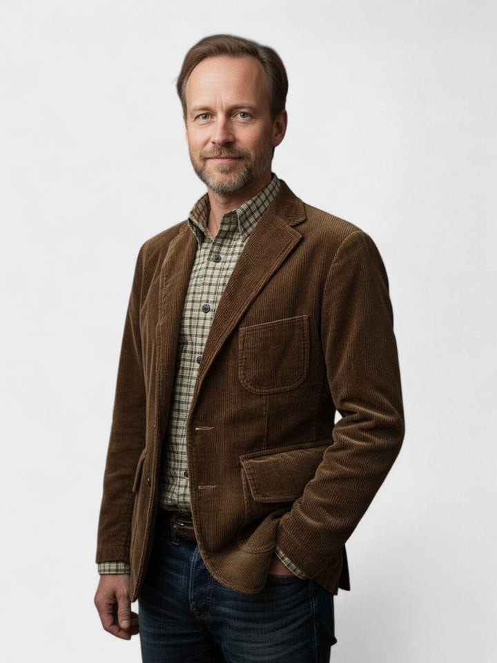 Radek™ | Vintage stiliaus striukė ir liemenė