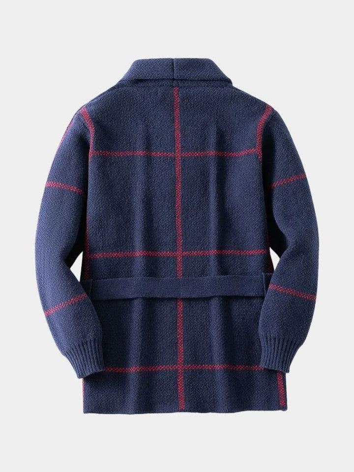 Rom™ | Megztas švarkas su diržu