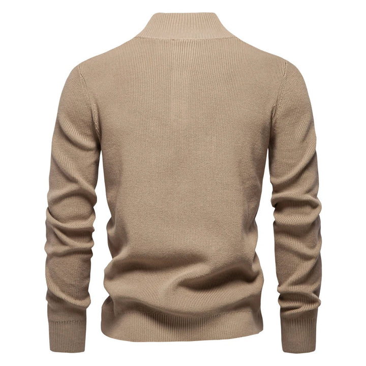 Konradas | Stilig herre sweater med knapdesign