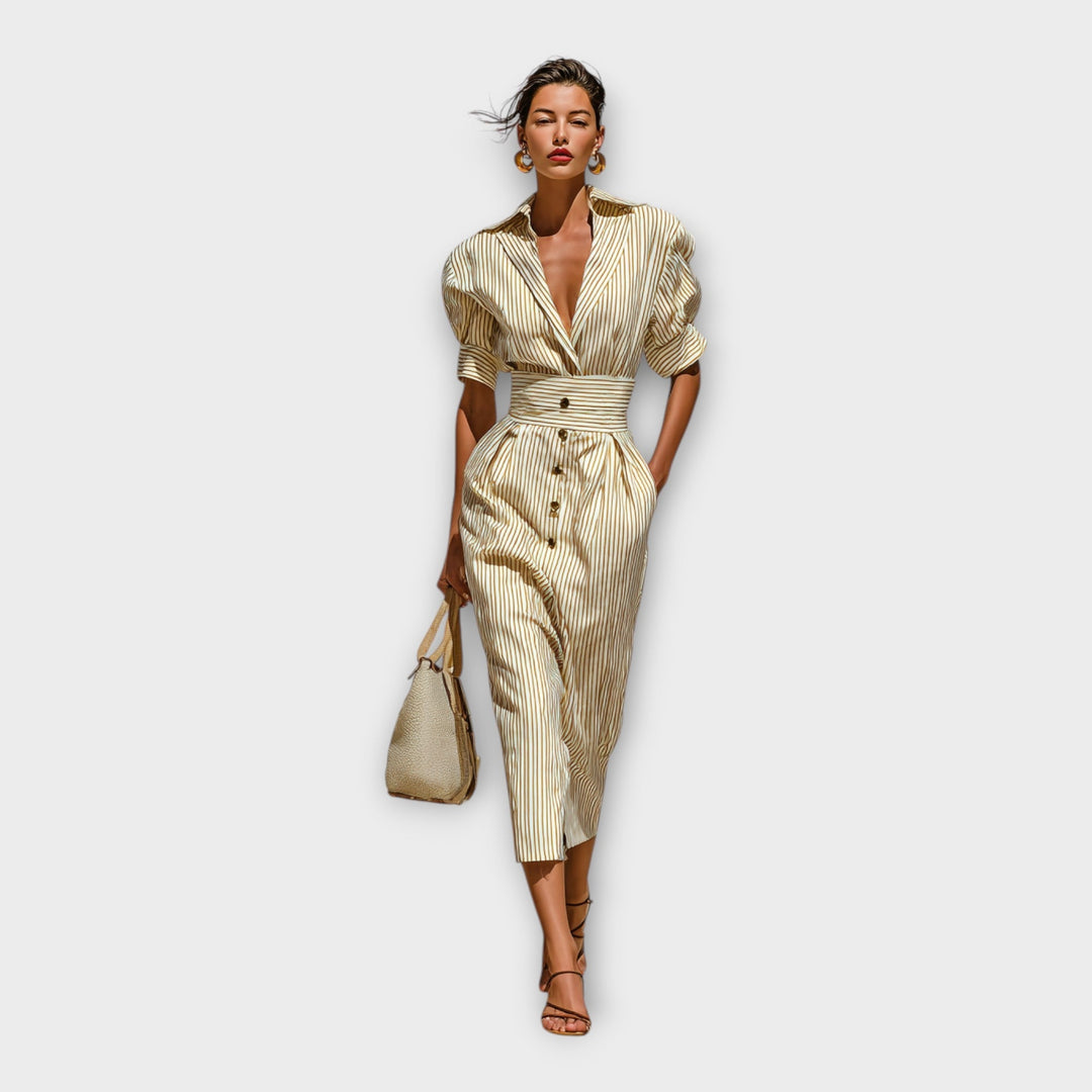 Elegantiška rafinuota suknelė