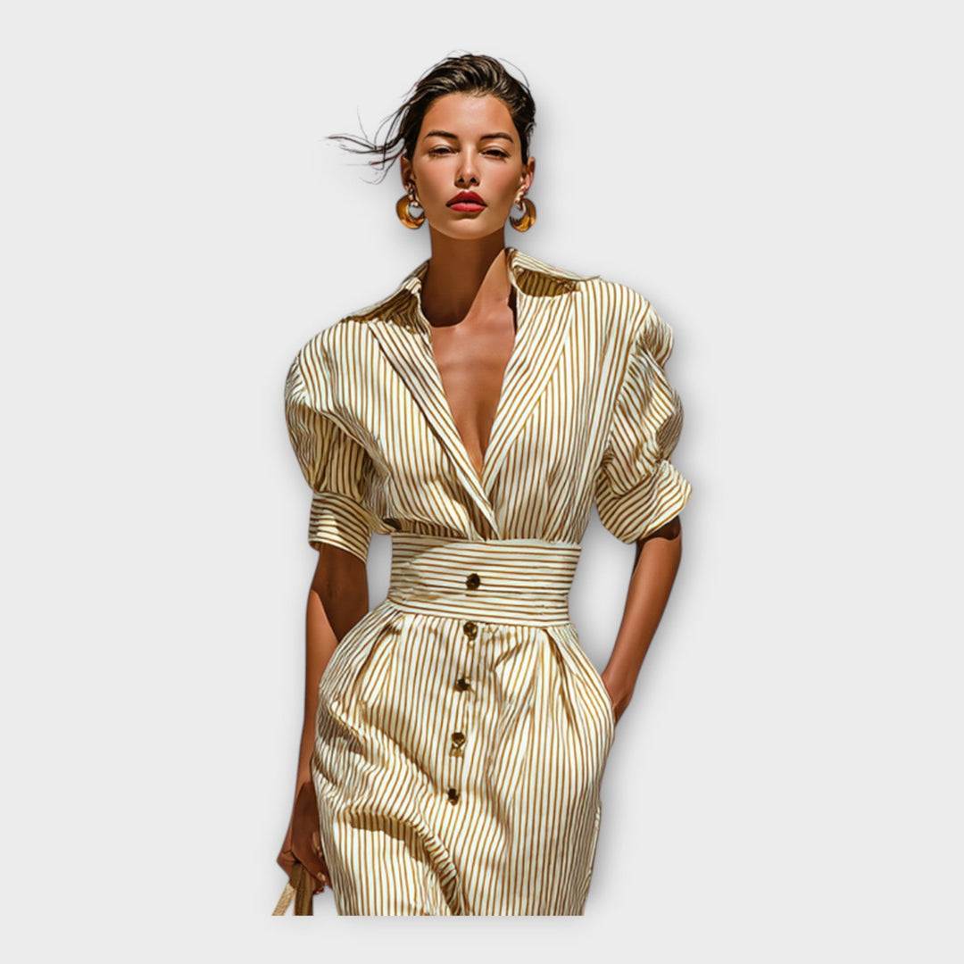 Elegantiška rafinuota suknelė