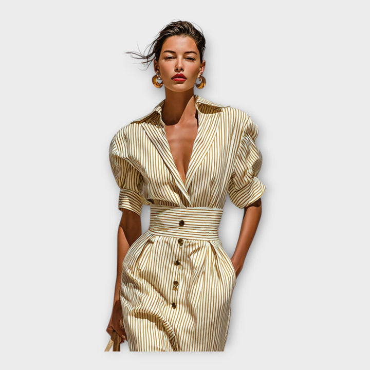 Elegantiška rafinuota suknelė