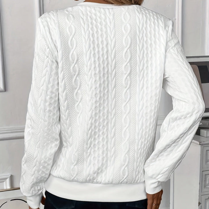 LUCIA I Megztinis su užtrauktuku