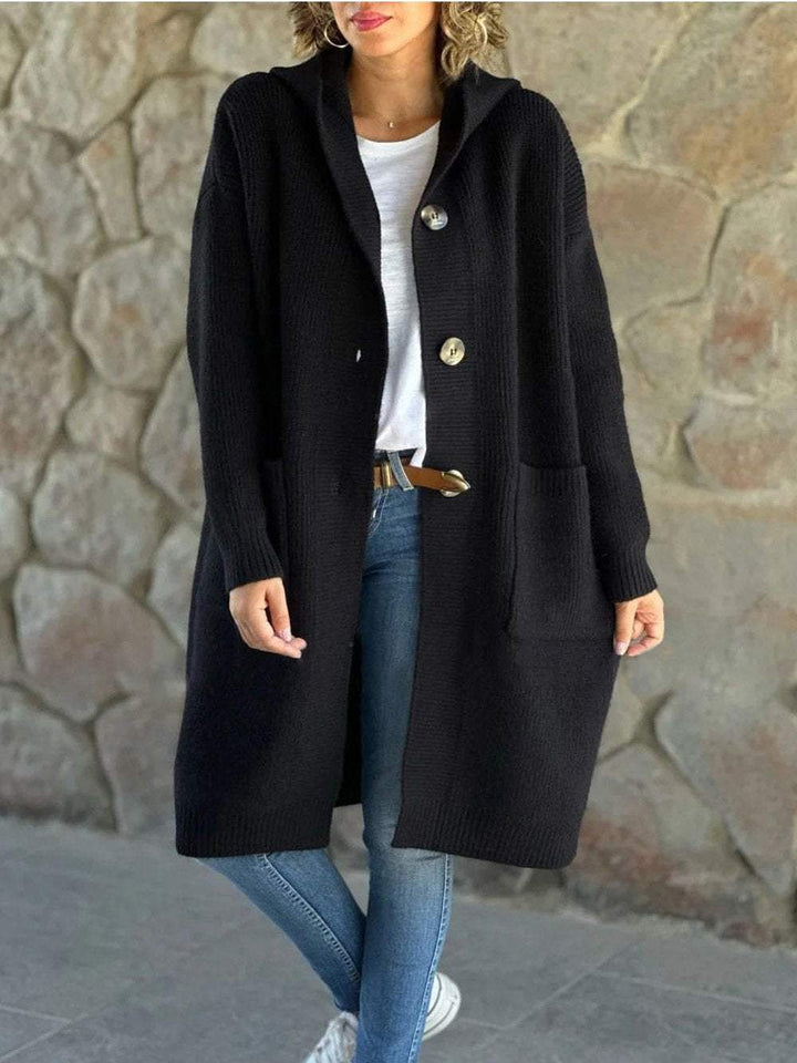 JAYCEE- Vienos spalvos gobtuvinė megztinis