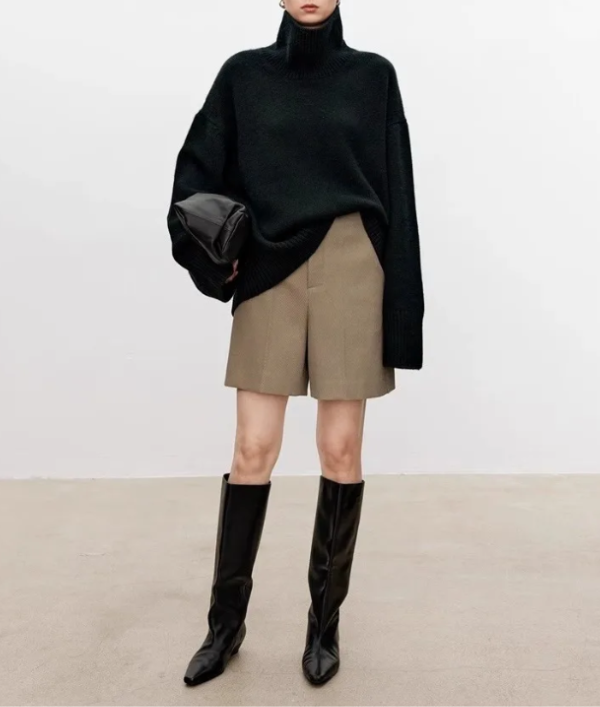 ELIANA I Aukšto kaklo megztinis