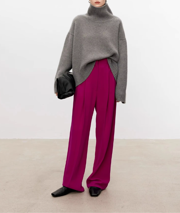 ELIANA I Aukšto kaklo megztinis