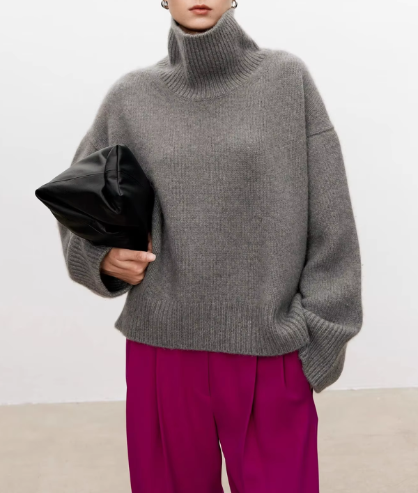 ELIANA I Aukšto kaklo megztinis