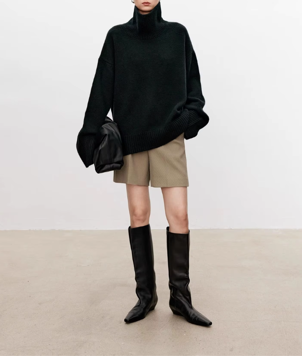 ELIANA I Aukšto kaklo megztinis