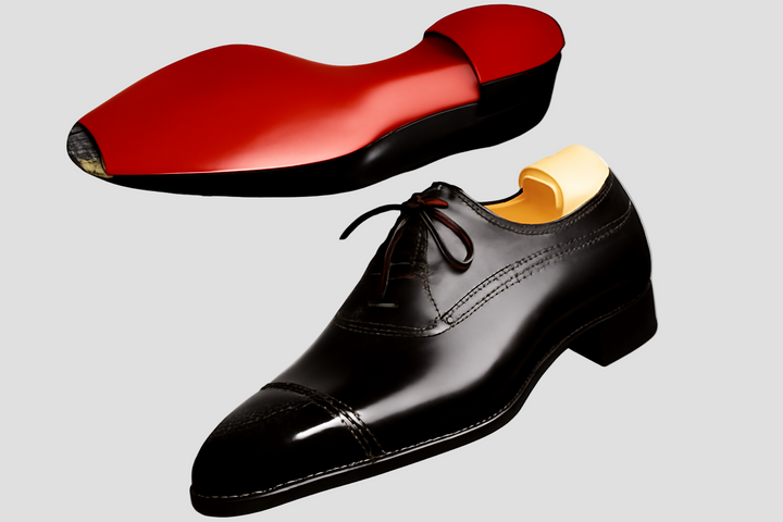 Rimantas - Raudonais padais odiniai batai